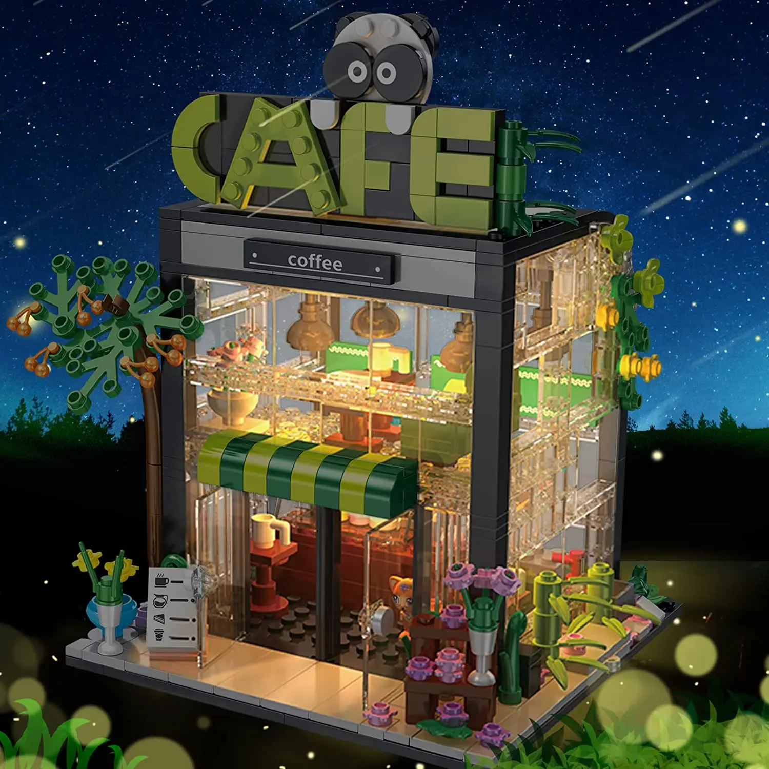 Kids Toys Stores - Building Blocks Creative Flower Bouquet Store