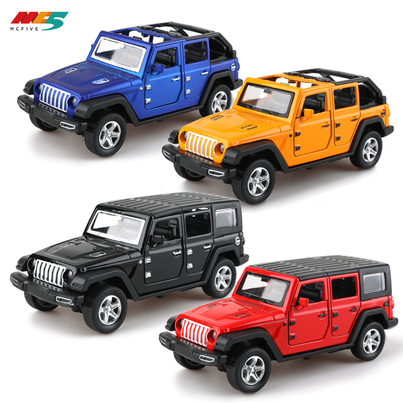 Kids Toys Jeep - Bagged 1:36 alloy JEEPS Wrangler pull-back