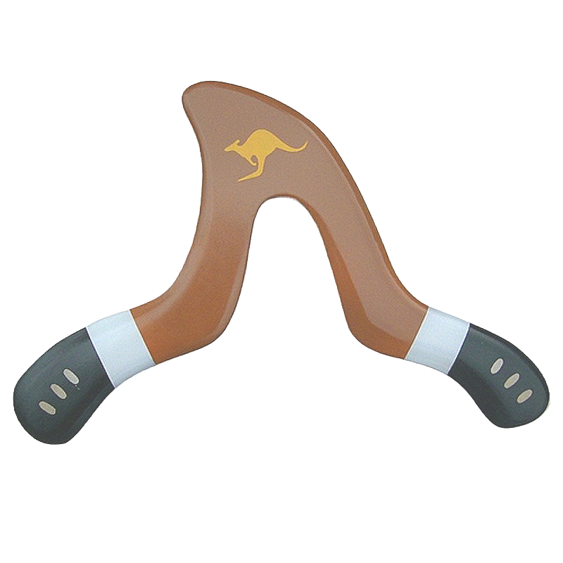 Kid Toys And More - Handmade Wooden Boomerang Throw And Catch