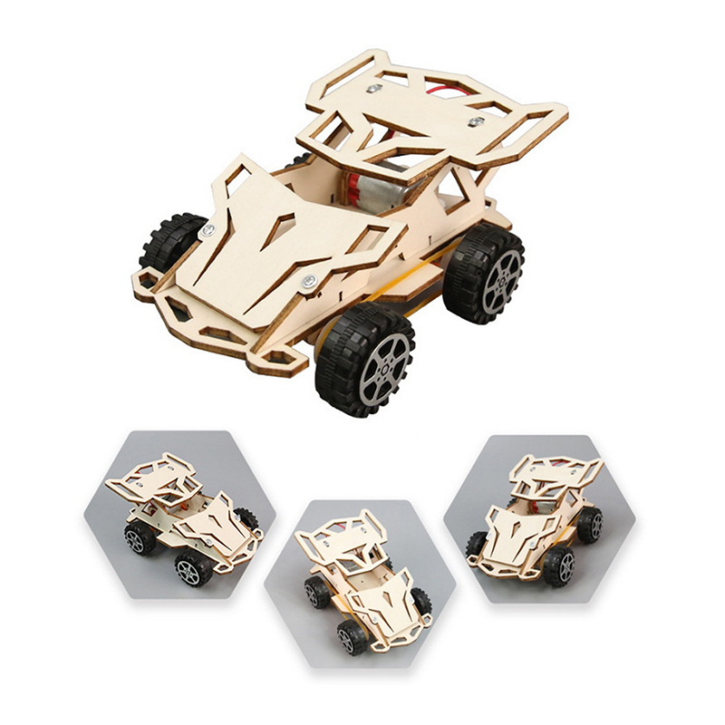 Kids Toys Jeep - Kids DIY Handcrafted Tech Toy; Wooden