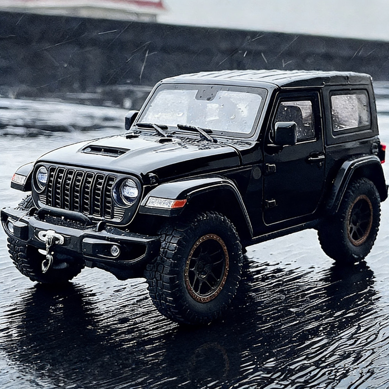 Kids Toys Jeep - 1:24 Jeeps Wrangler Rubicon Alloy Car