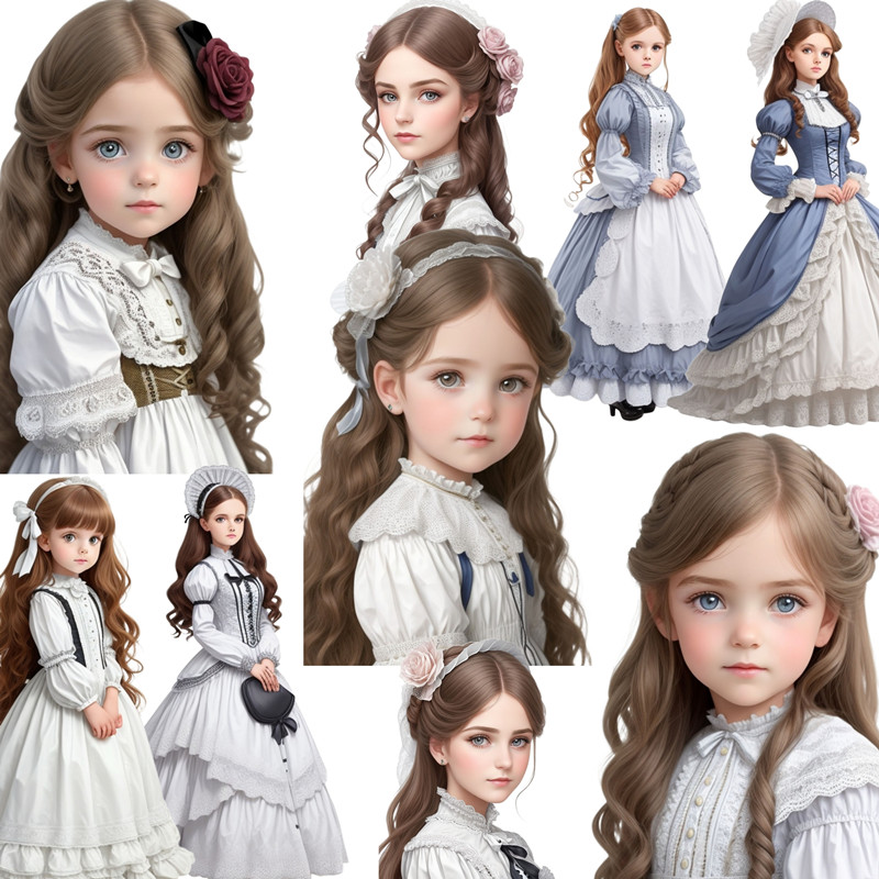 Kids Toys Victoria - Victoria Little Girl Stickers Crafts And
