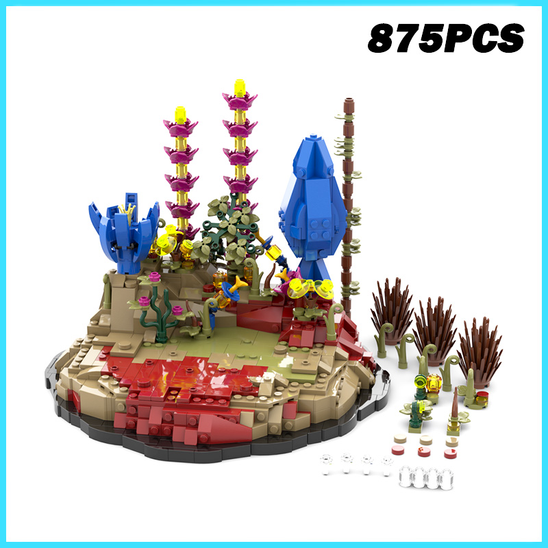 Kids Toys Exhibition - 875PCS NEW MOC Exhibition Landscape For