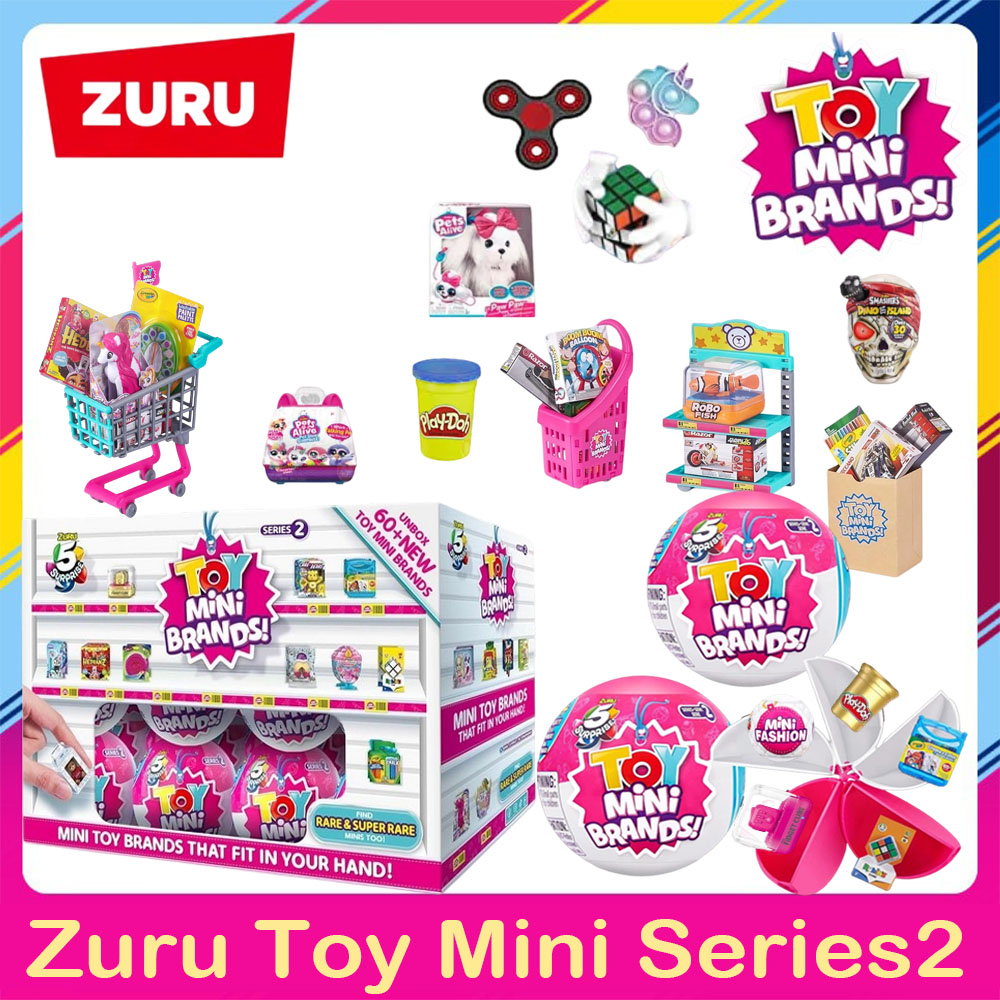 Kids Toys Stores - Zuru 5 Surprise Toy Mini Brands