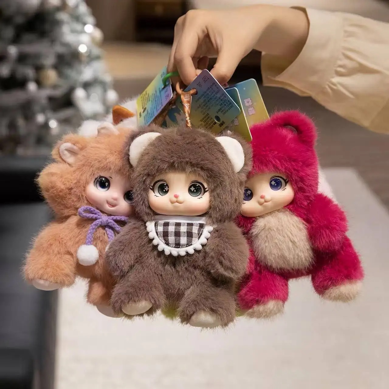 Kids Toys Movie - 18cm /Kawaii Cute Animals Vinyl Face