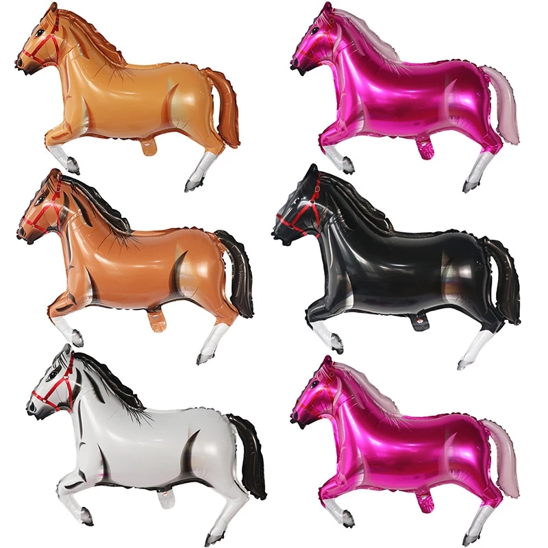 Kids Toys Horse - Large Horse Foil Balloons Happy Birthday