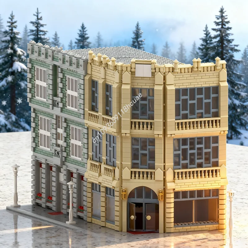 Kids Toys Exhibition - 5046pcs MOC Department Store Exhibition Model