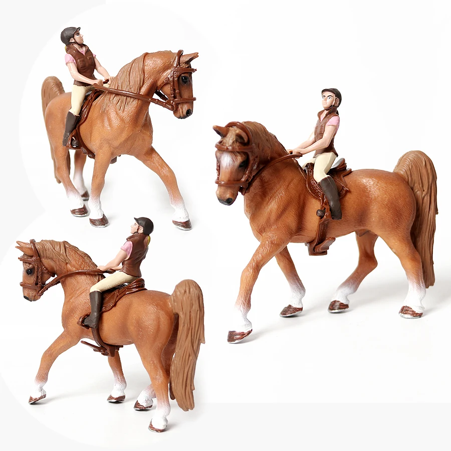 Kids Toys Horse - Toy horses Equestrian Rider Horse Playset
