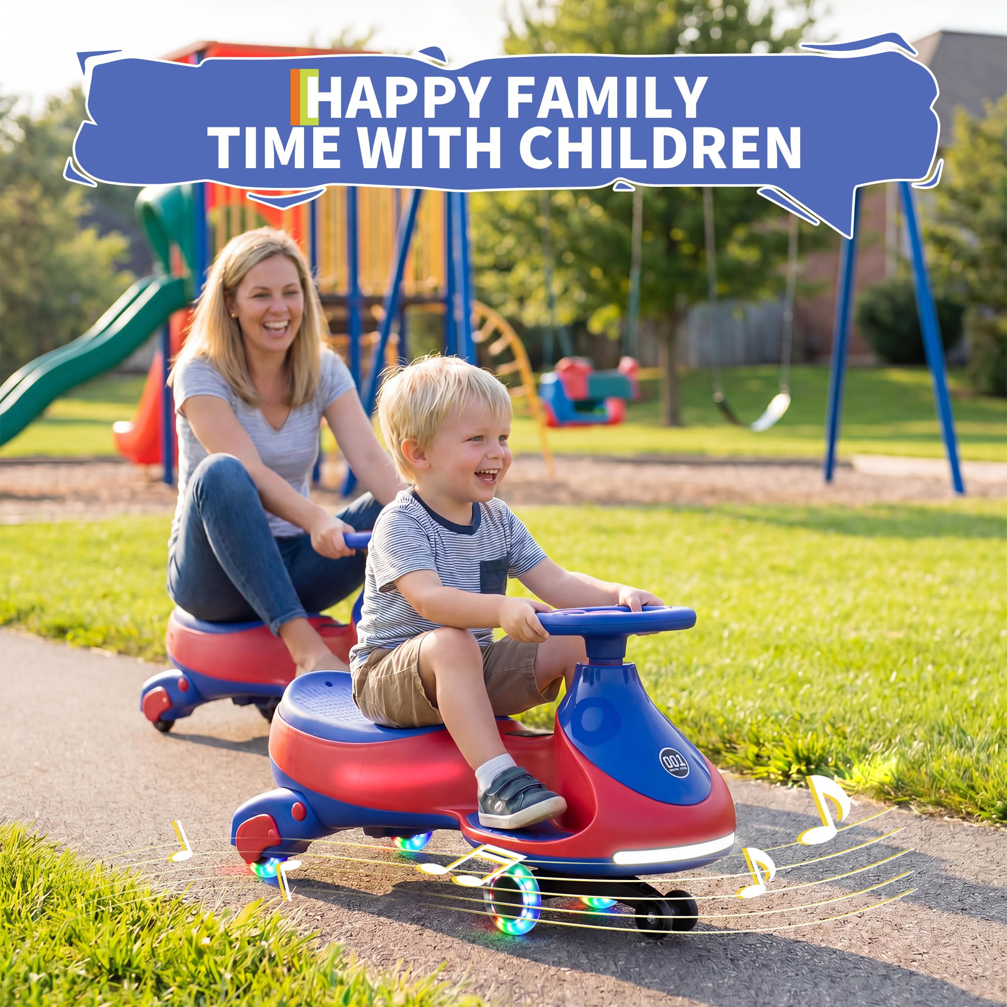 Kids Toys Electric - 12V Electric Wiggle Car Kids With