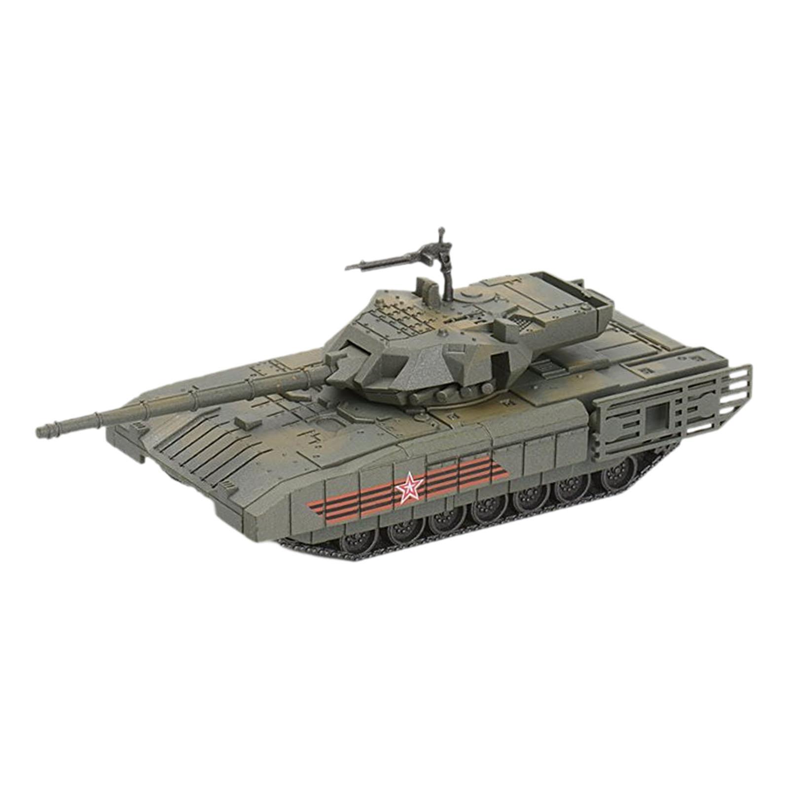 Kids Toys Kit - Simulation 1/72 Tank Model Quick Build