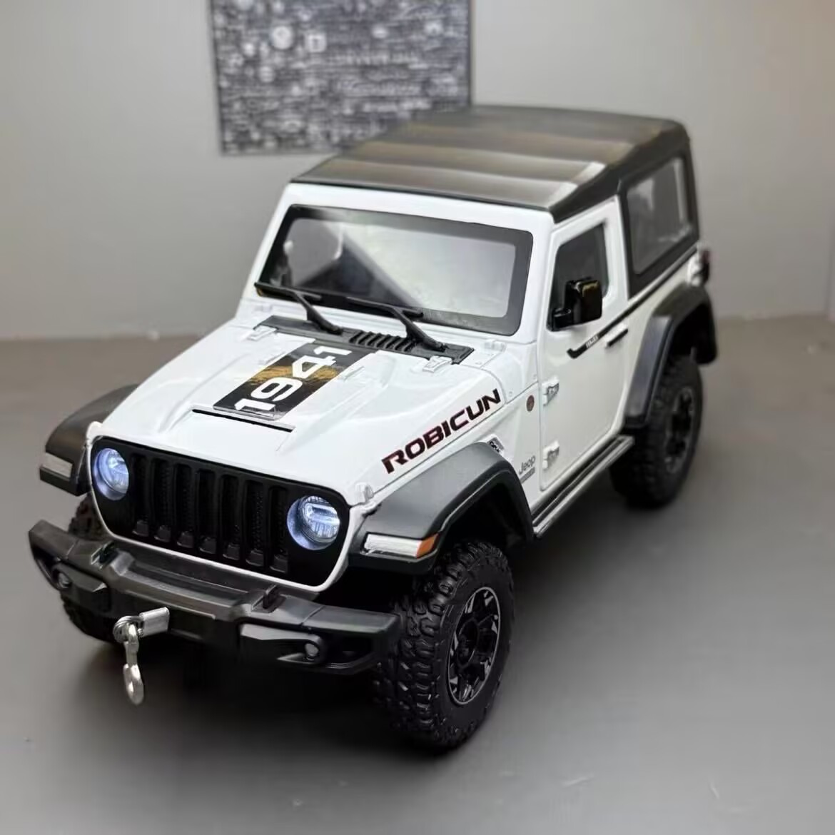 Kids Toys Jeep - 1:24 Jeeps Wrangler Rubicon Alloy Car