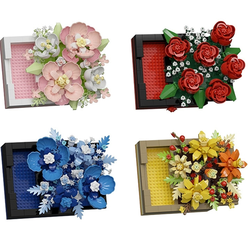 Kids Toys Exhibition - DIY 3D Famous Rose Hibiscus Eternal