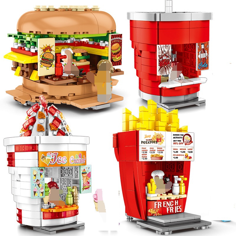 Kids Toys Stores - SEMBO Blocks New Street Mini Shop