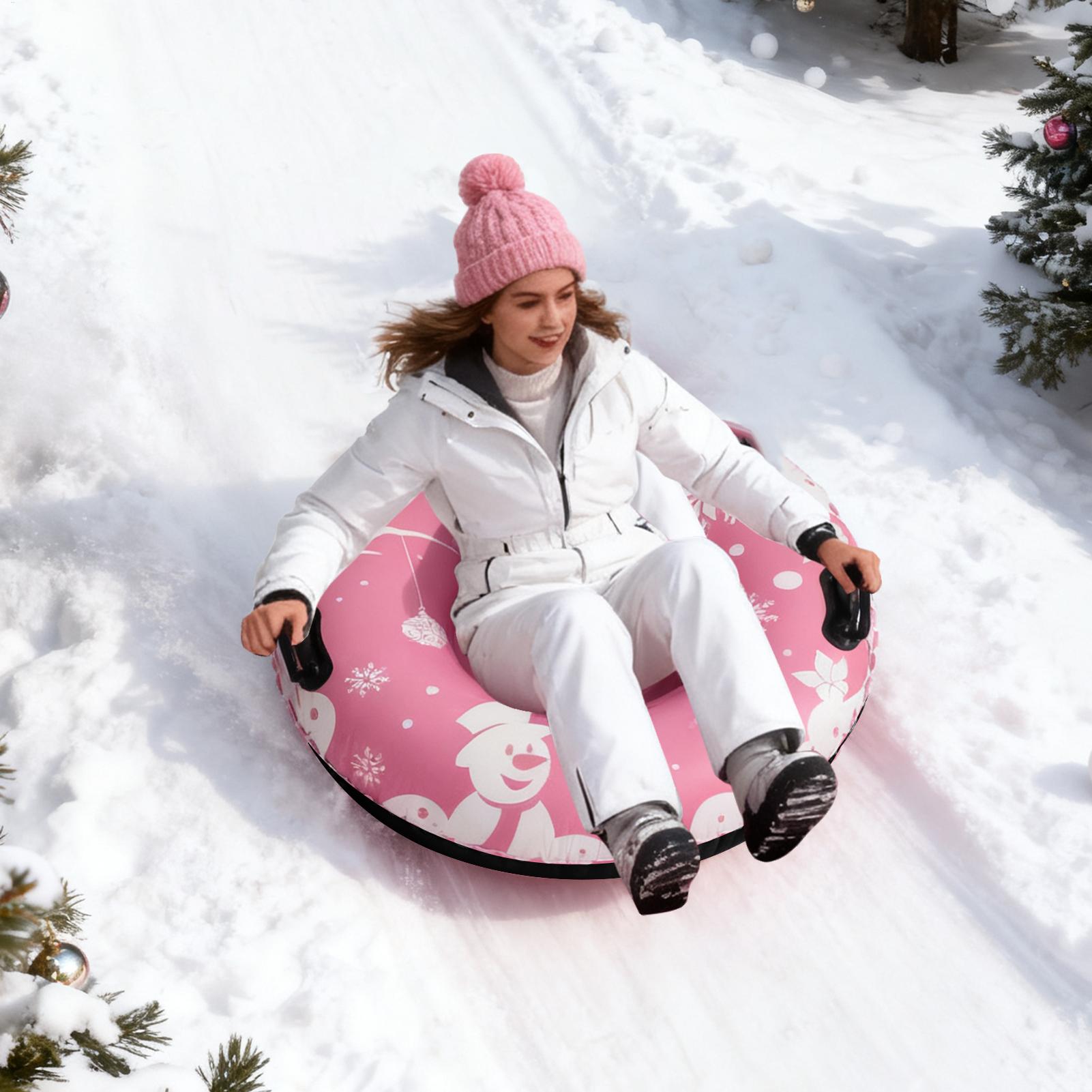 Kids Toys Play Youtube - Christmas Snow Tubes PVC Thickened Inflatable
