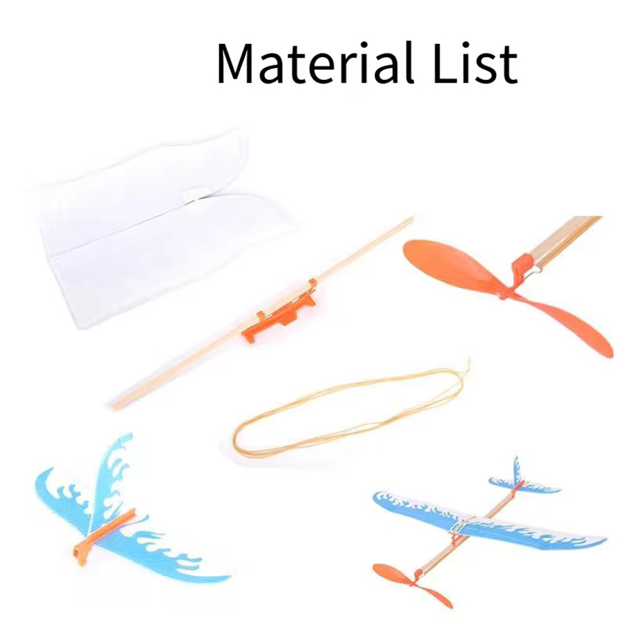 DIY Rubber Band Airplanes Powe - Kids Toys Kit 评论和价格