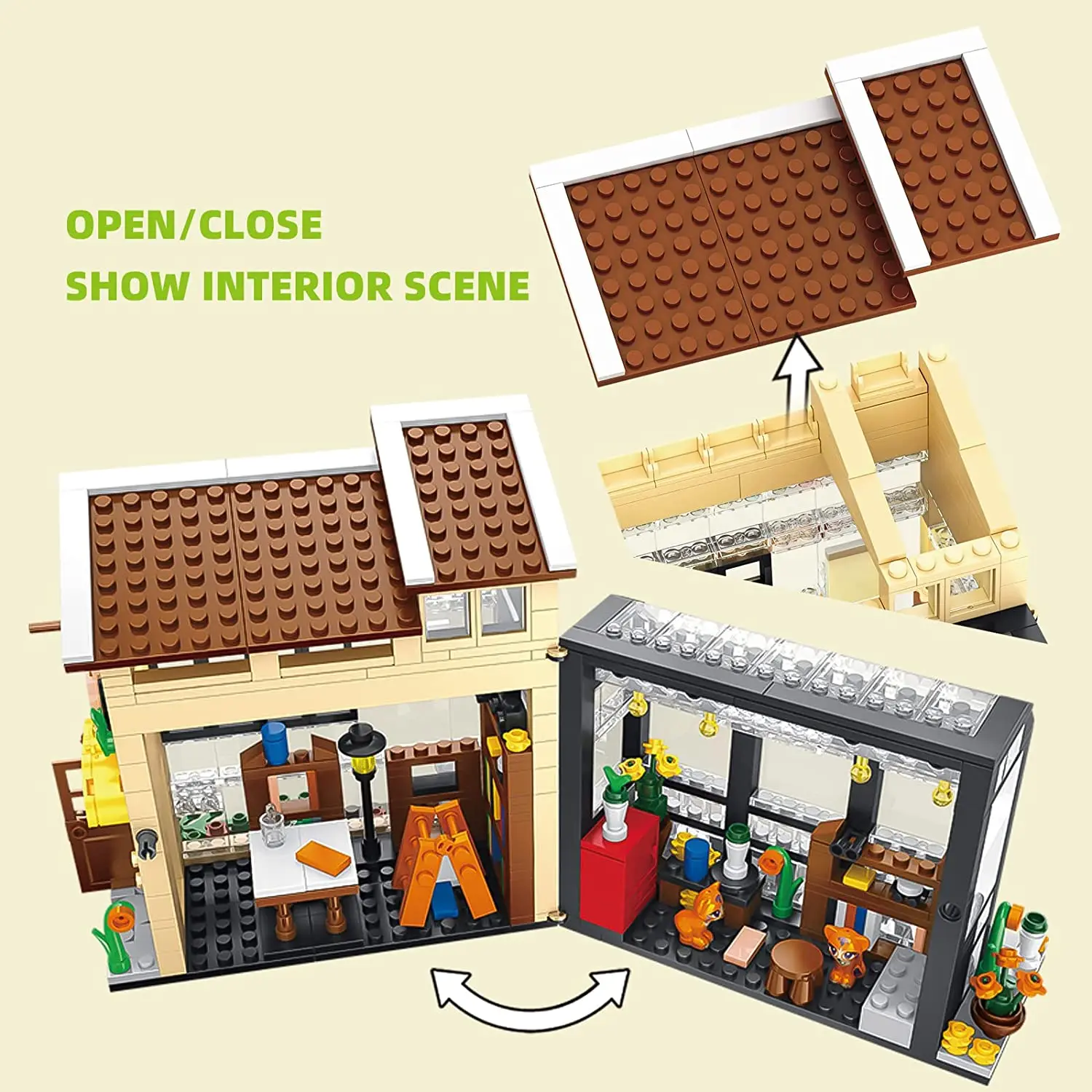 Building Blocks Creative Flowe - Kids Toys Stores 评论和价格