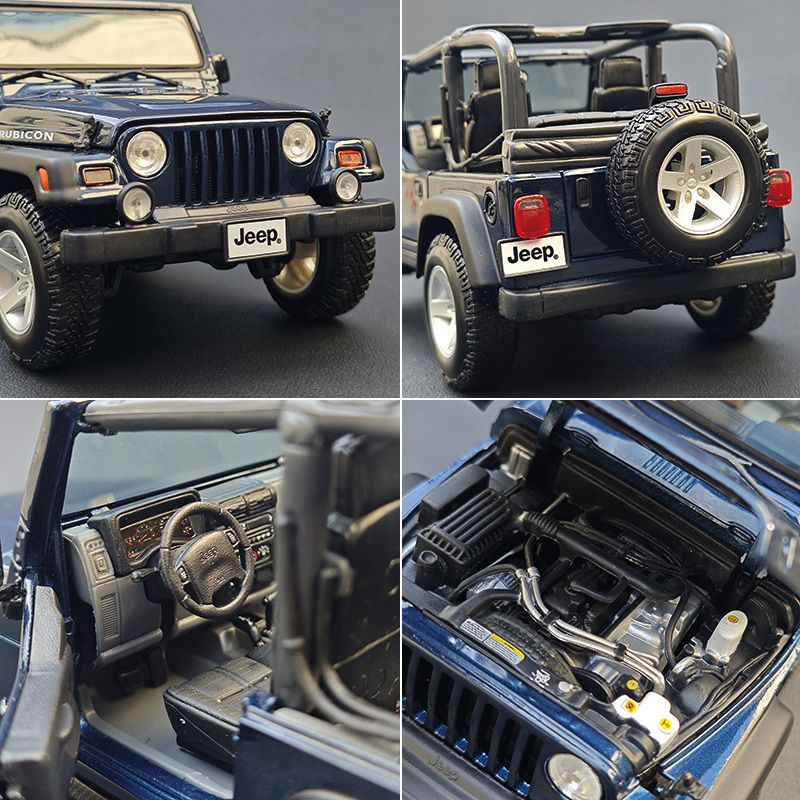 Maisto 1:18 Jeep Wrangler Rubi - Kids Toys Jeep 评论和价格