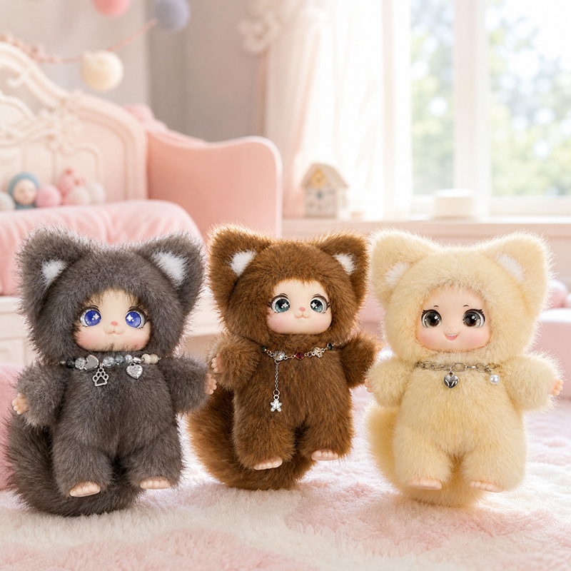 Kawaii Fox Plush Toy Fox Vinyl - Kids Toys Movie 评论和价格