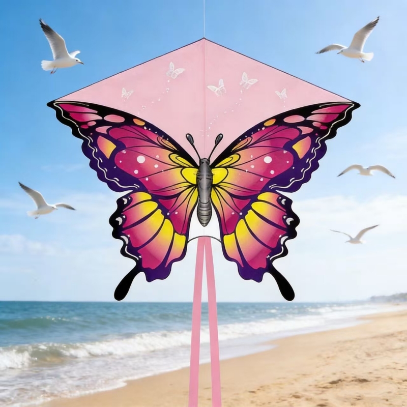 New Butterfly kites nylon wind - Kite Wind Outdoor 评论和价格