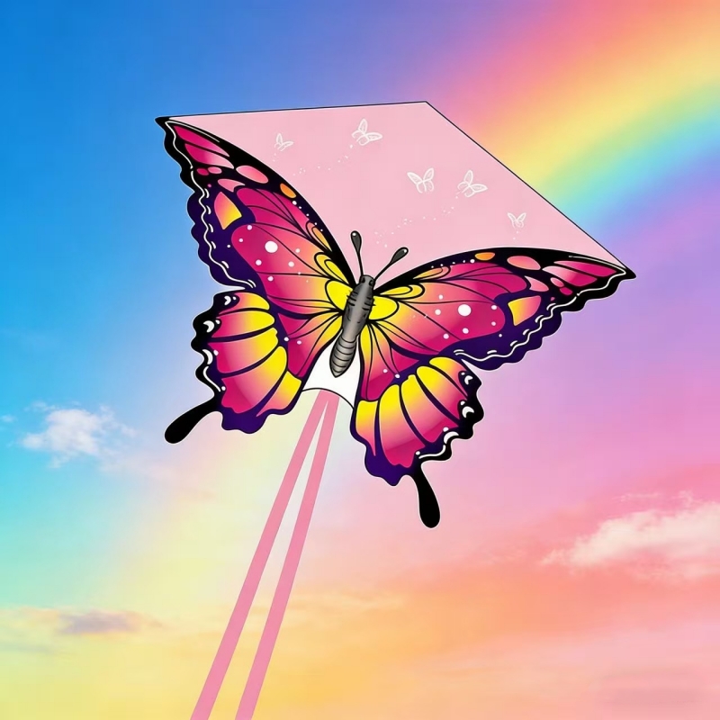 New Butterfly kites nylon wind - Kite Wind Outdoor 评论和价格