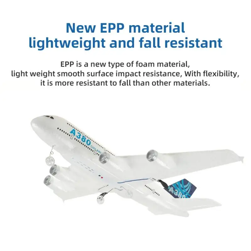 2.4G RC A380 Foam Airplane Gyr - Kid Toys And More 评论和价格