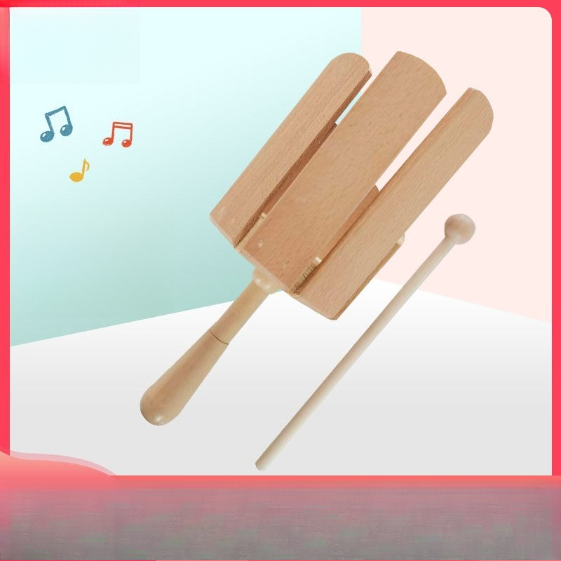 Wooden 8 Tone Sound Tube Clapp - Kids Toys Play Youtube 评论和价格