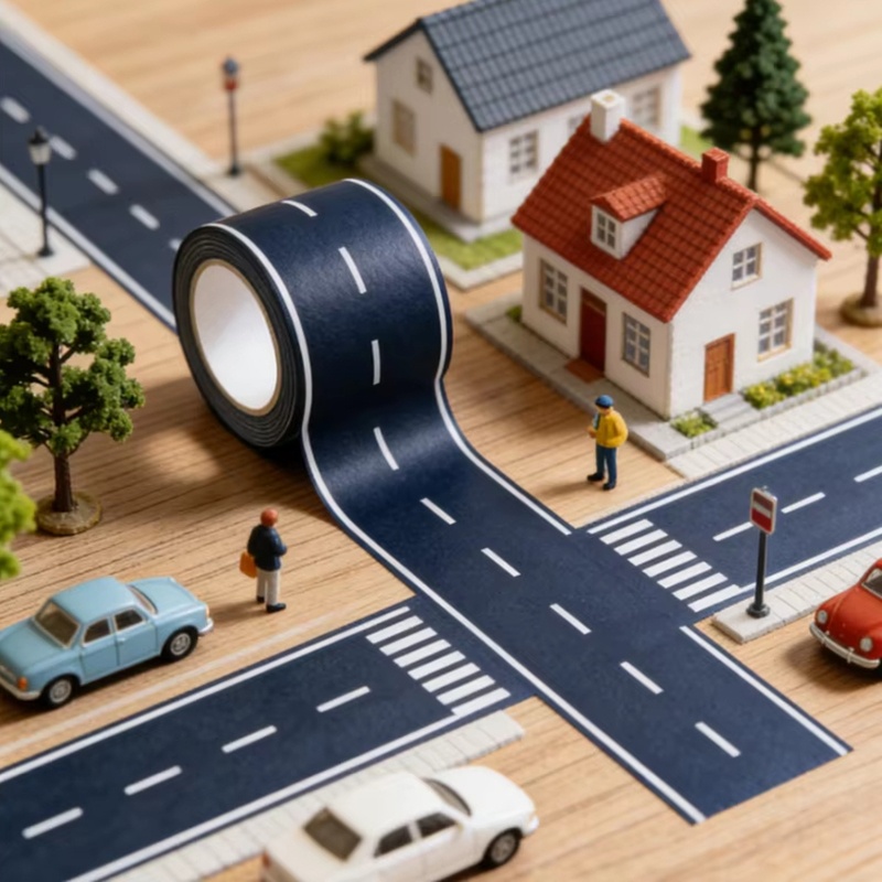 2Pcs Reusable Road Stickers Bl - Kids Toys Kit 评论和价格