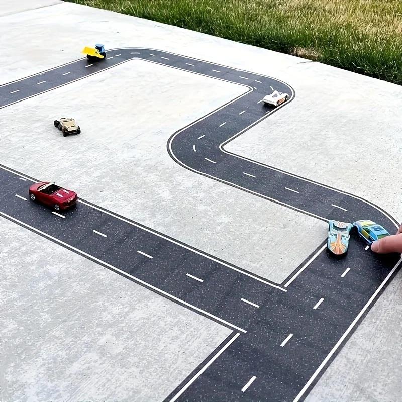 2Pcs Reusable Road Stickers Bl - Kids Toys Kit 评论和价格