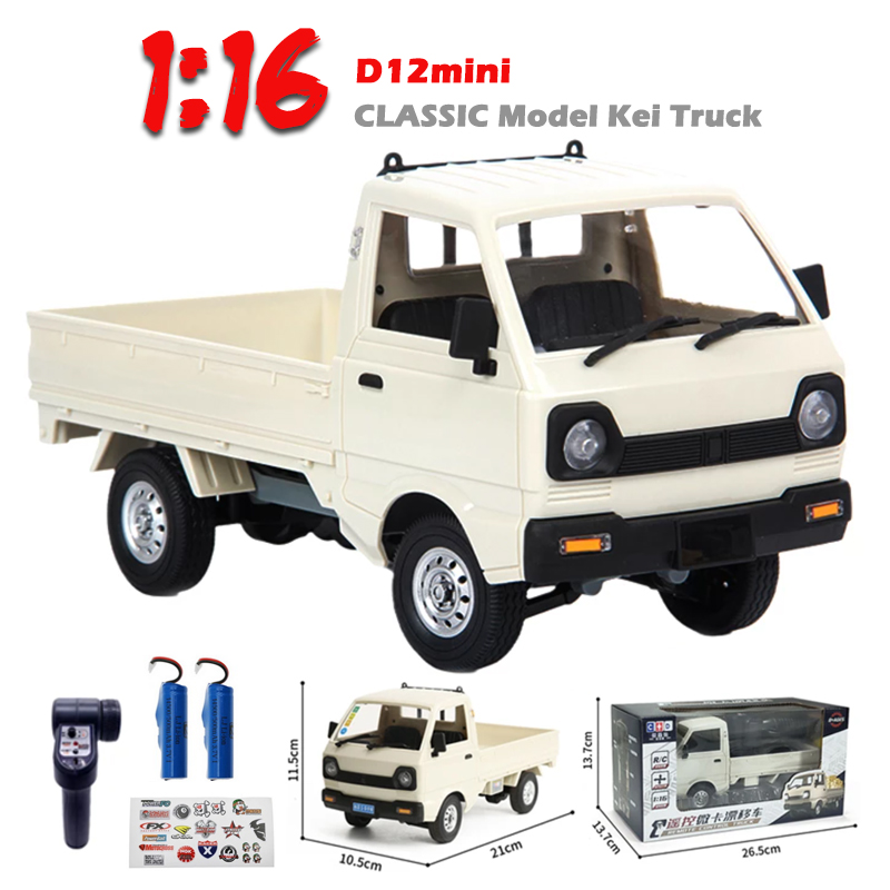 WPL D12 Mini 1:16 RC Car 2.4G  - Kid Toys And More 评论和价格