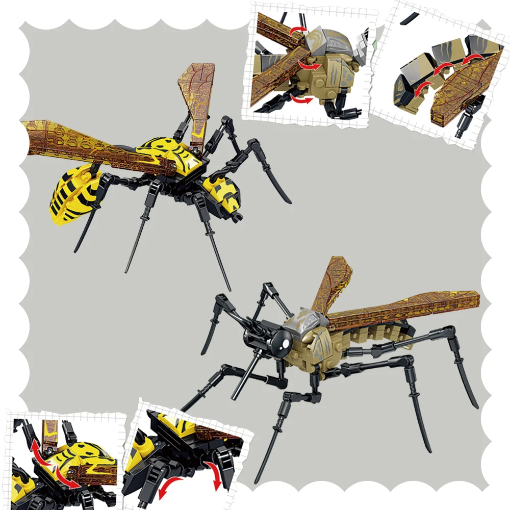 Mosquito Insects Building Bloc - Kid Toys And More 评论和价格