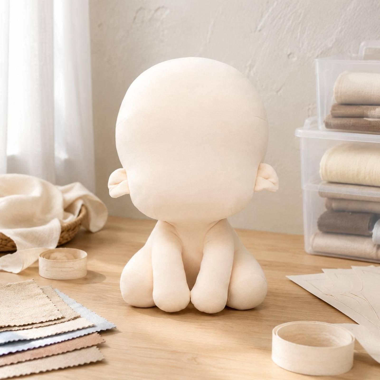 Soft Plush Doll Body Unprinted - Kids Toys Kit 评论和价格