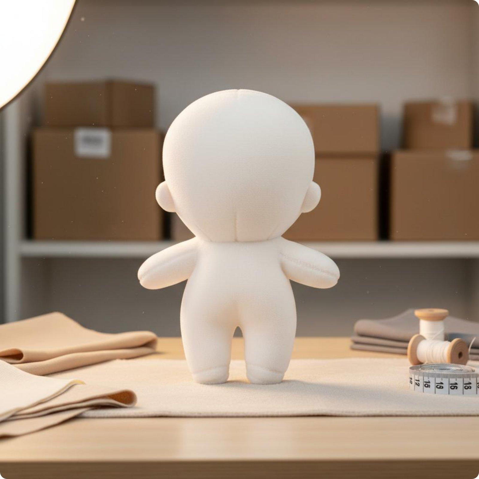 Soft Plush Doll Body Unprinted - Kids Toys Kit 评论和价格