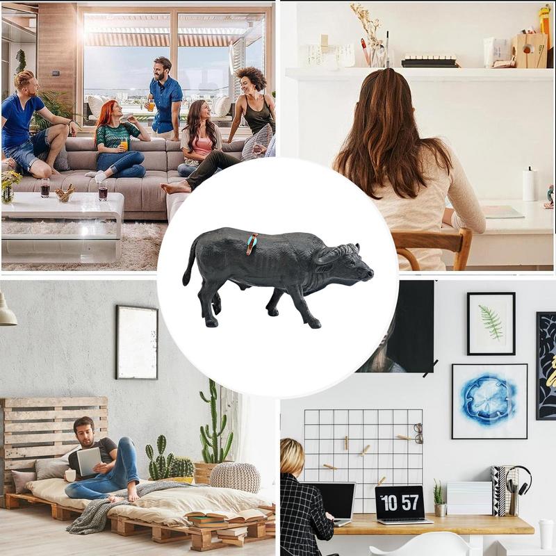 Cattle Farm Toy Bull Statue Fi - Kids Toys Exhibition 评论和价格
