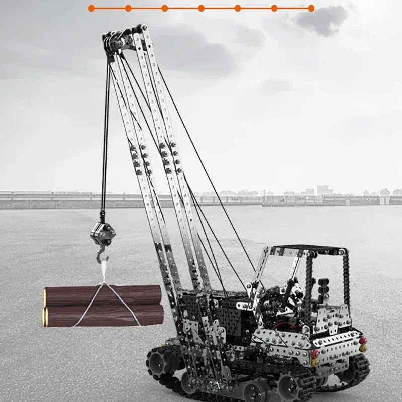 DIY Metal RC Crane Electric Ho - Kids Toys Electric 评论和价格