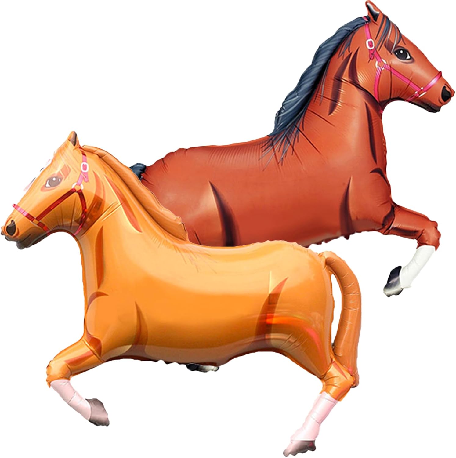 Horse Foil Balloon Western Cow - Kids Toys Horse 评论和价格