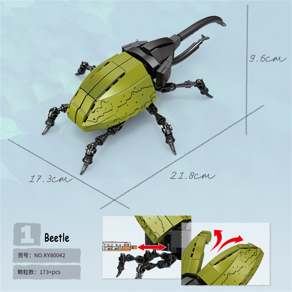Butterfly Insects Building Blo - Kid Toys And More 评论和价格