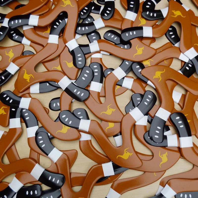 Handmade Wooden Boomerang Thro - Kid Toys And More 评论和价格