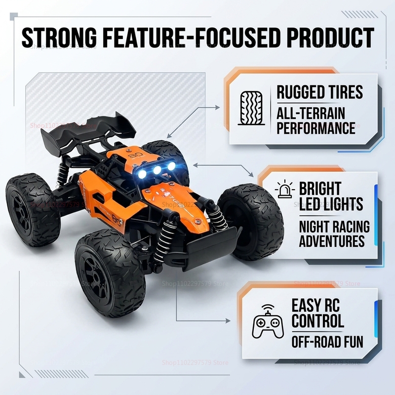 Alloy RC Car 1:32 Scale 2WD 2. - Kid Toys And More 评论和价格