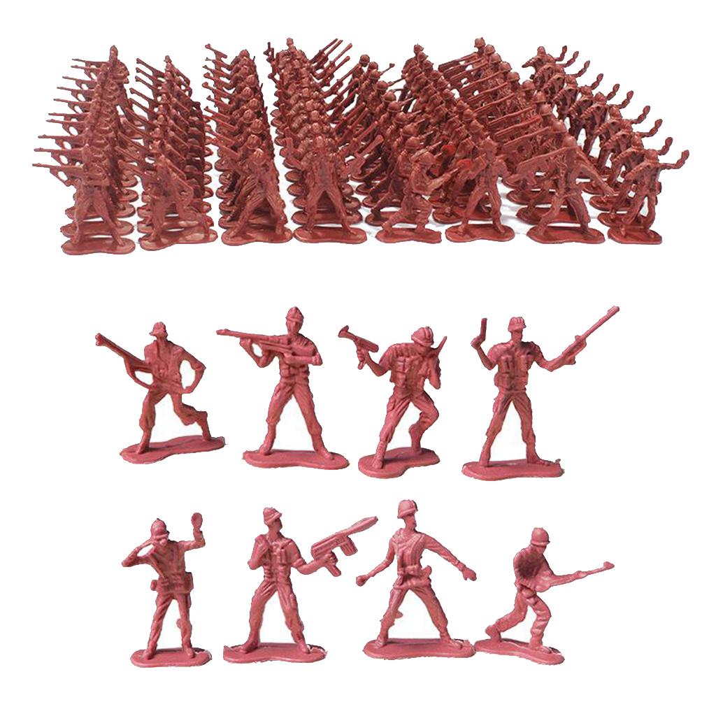 Plastic 4.5cm Soldier Posture  - Kids Toys Kit 评论和价格