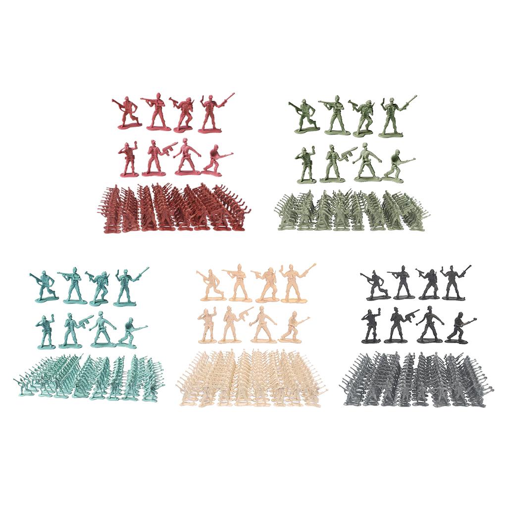 Plastic 4.5cm Soldier Posture  - Kids Toys Kit 评论和价格
