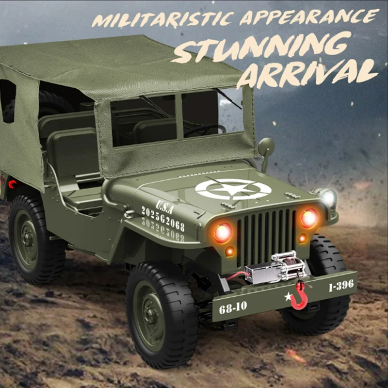 JJRC 1:10 C8815 Rc Car WILLYS  - Kids Toys Jeep 评论和价格