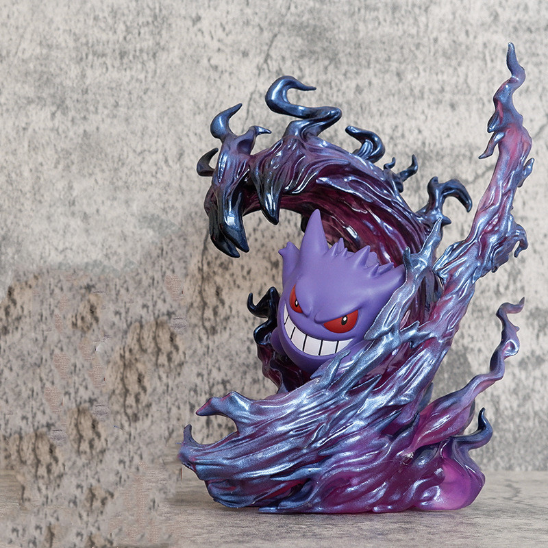 19cm Anime Pokemon Gengar Batt - Kids Toys Movie 评论和价格