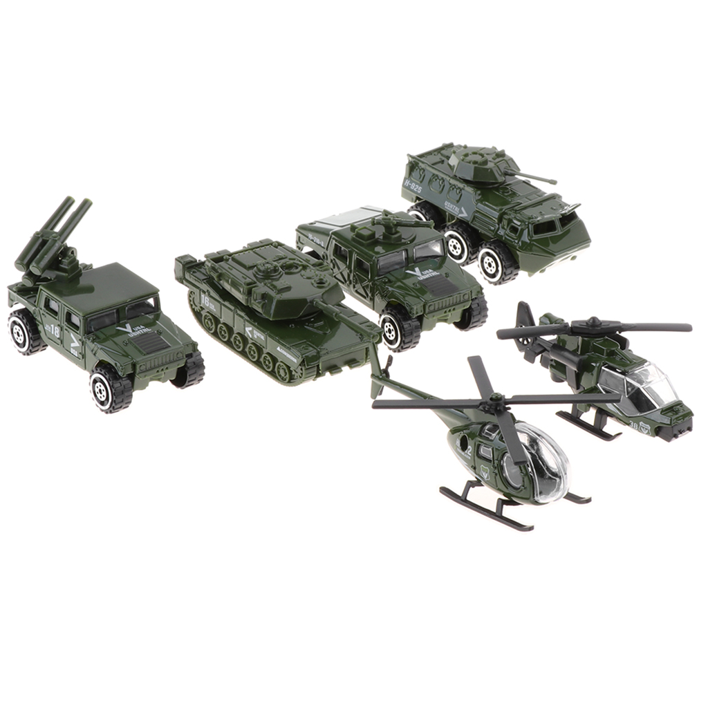 6 in 1 Assorted 1/87  Vehicles - Kids Toys Jeep 评论和价格