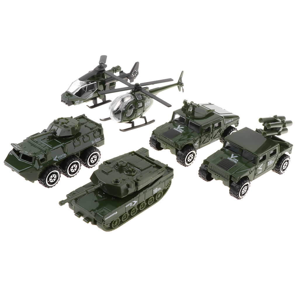 6 in 1 Assorted 1/87  Vehicles - Kids Toys Jeep 评论和价格