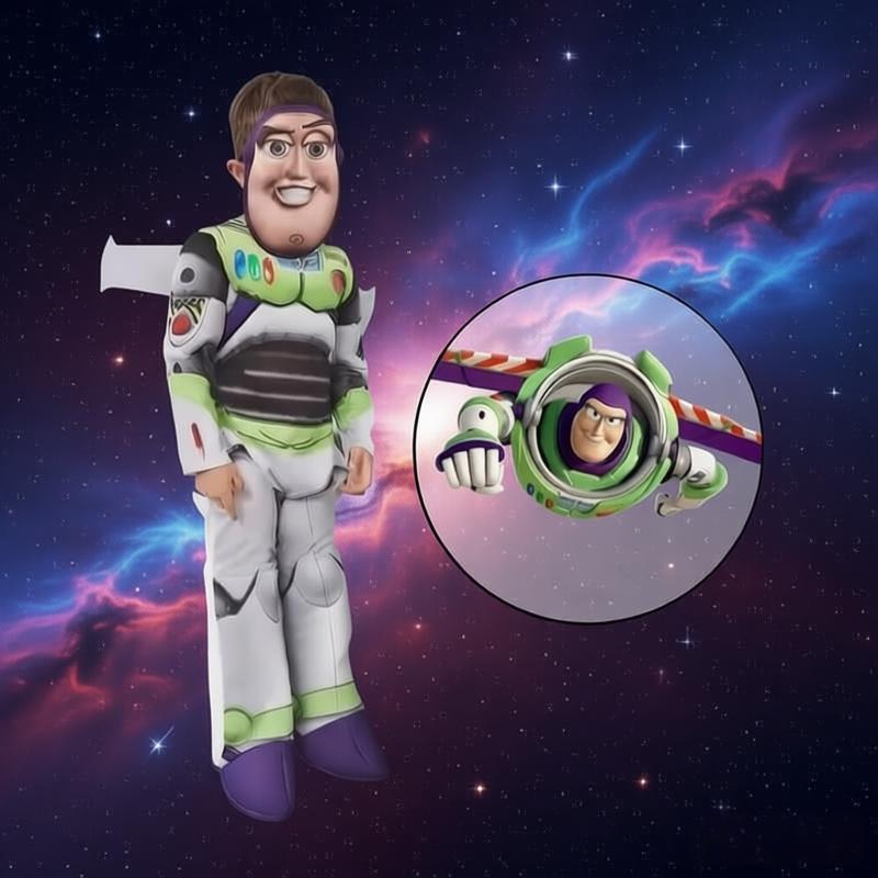 Buzz Lightyear Costume Kids Su - Kids Toys Movie 评论和价格