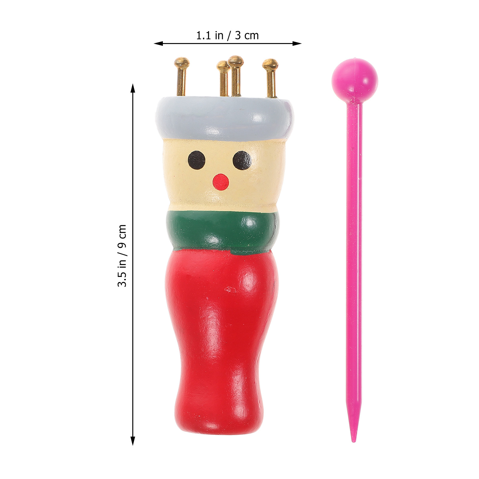 Wooden Wool Knitter Painted Kn - Kids Toys Kit 评论和价格
