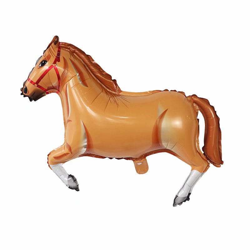 Large Horse Foil Balloons Happ - Kids Toys Horse 评论和价格