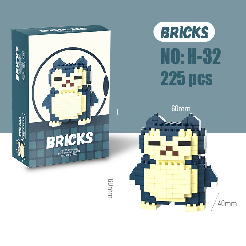 Pokemon Micro Building Blocks  - Kids Toys Kit 评论和价格