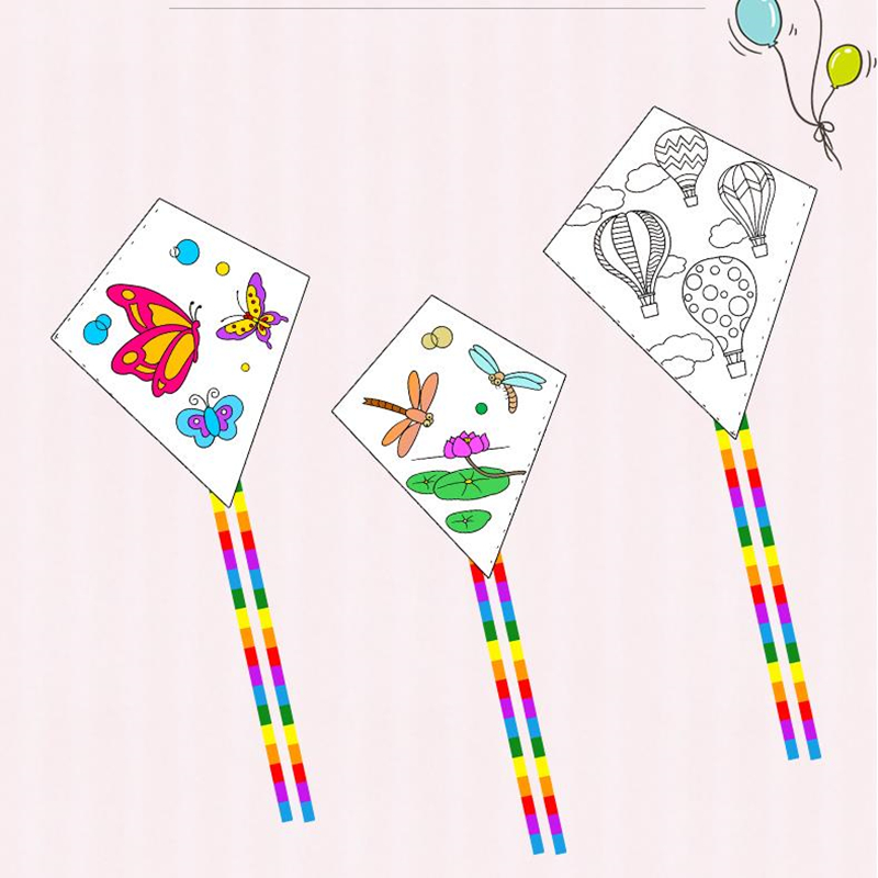 Diy kite nylon fabric Children - Kite Wind Outdoor 评论和价格
