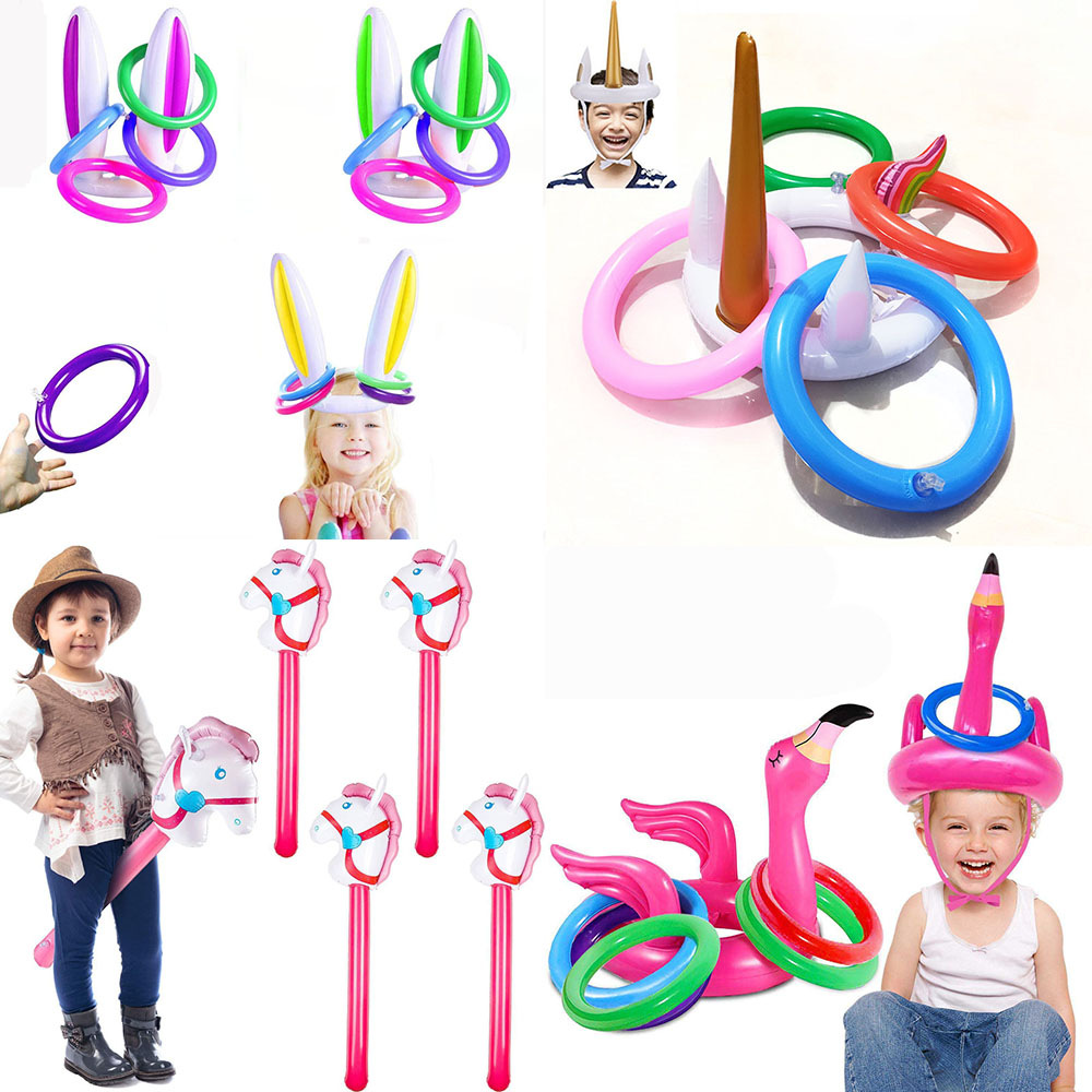 Inflatable Horsehead Stick Uni - Kids Toys Horse 评论和价格